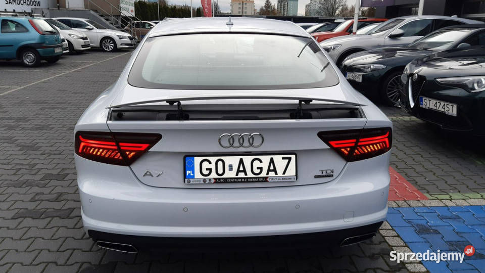 Audi A7 C7 2014r nowy GWARANCJA mały przebieg elektrochrom. lusterko wst. Tychy