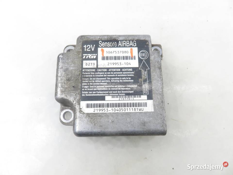 MODUŁ AIRBAG CITROEN JUMPER II 1367537080 osobowe małopolskie sprzedam