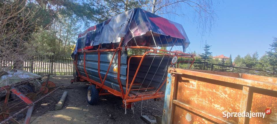 Przyczepa Samozbierająca T124 polska Trawniki-Kolonia sprzedam