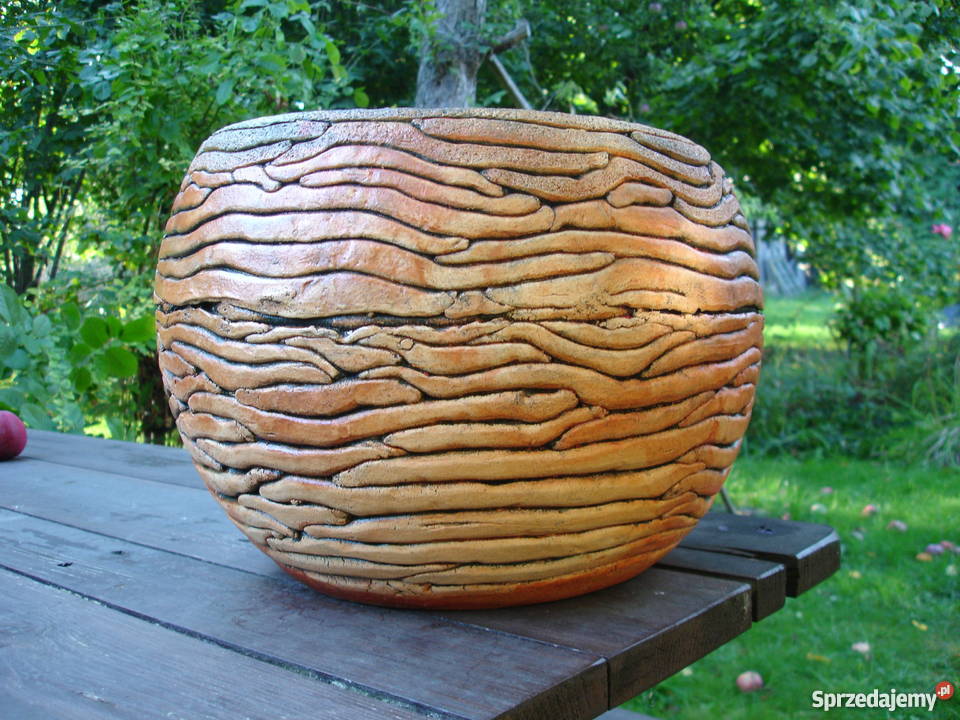 Ceramiczna donica ogrodowa 40 mrozoodporna Jelenia Góra