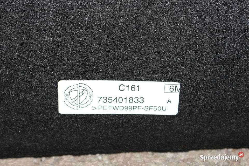 CROMA II 0511 REGULOWANA PODŁOGA DYWAN BAGAŻNIKA Prochowice