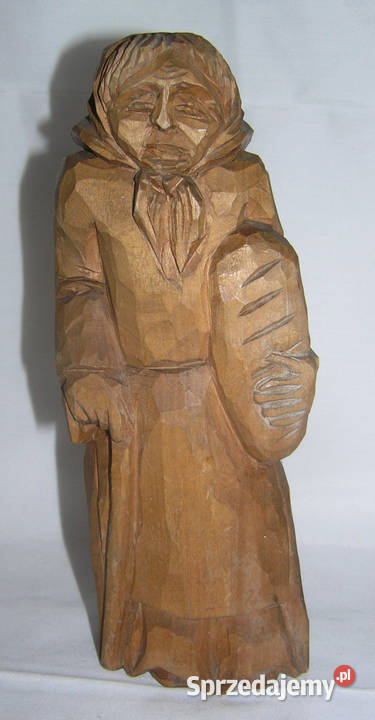 rzeźba baba z chlebemDd Bartków