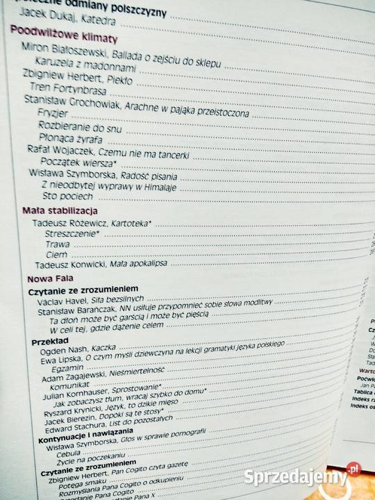 Odkrywamy na nowo część 5 polski operon Warszawa sprzedam