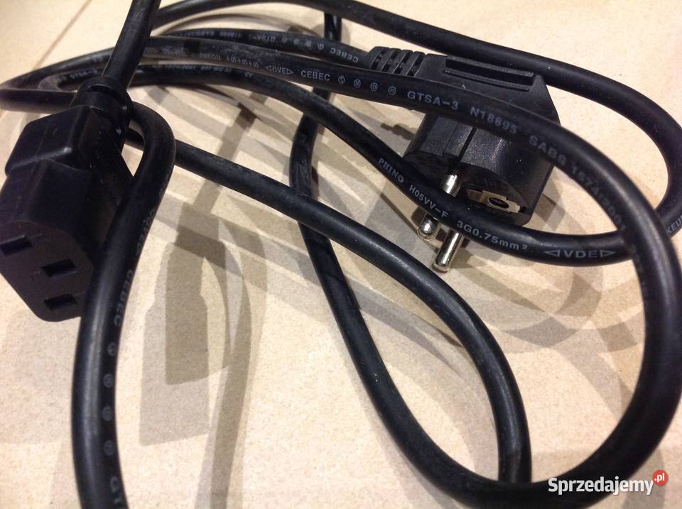 Kabel Zasilający PHINO N16493 10A 250 V Nowa Sól