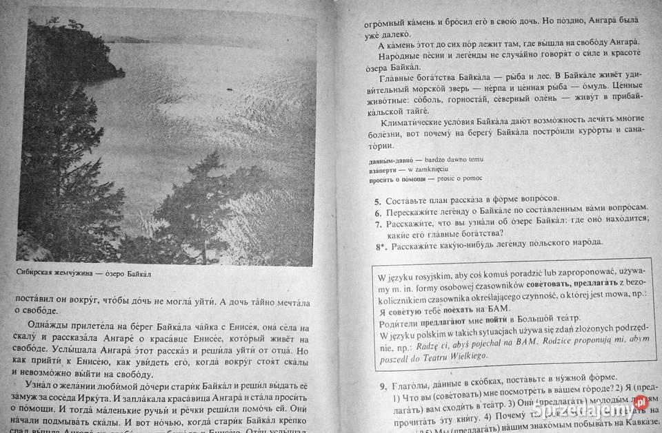Ruski jazyk kl 1 Język rosyjski Halina Dąbrowska Chełm sprzedam