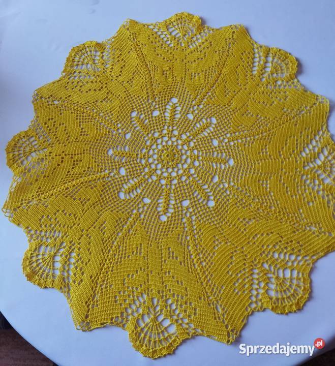 Serweta szydełkowa małopolskie Ryczówek