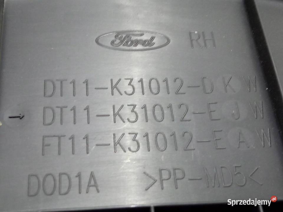 TAPICERKA BOCZEK BAGAŻNIKA PRAWY MK2 Rok produkcji 2017 świętokrzyskie