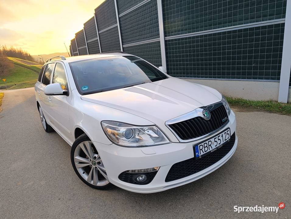 Skoda Octavia 2 RS CR 2010r Bezwypadkowy Serwis 4/5 Brzozów