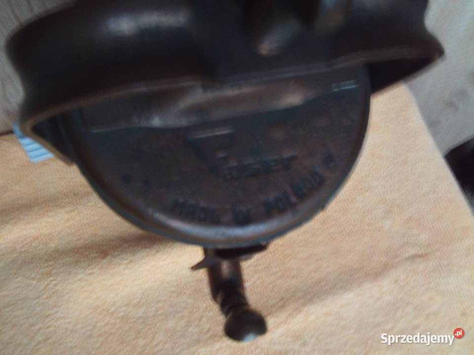 Zabytkowa Polska Lampa MiedzianaRzadkość wielkopolskie Kalisz