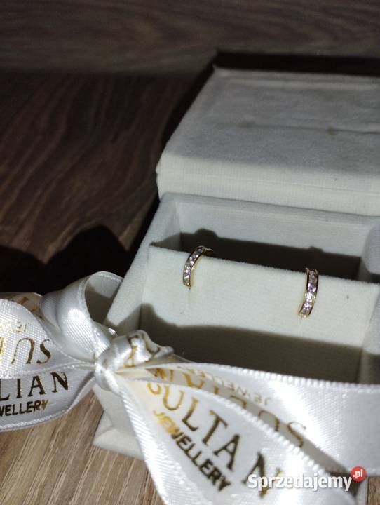 Kolczyki złote Zegarki i Biżuteria Wieliczka