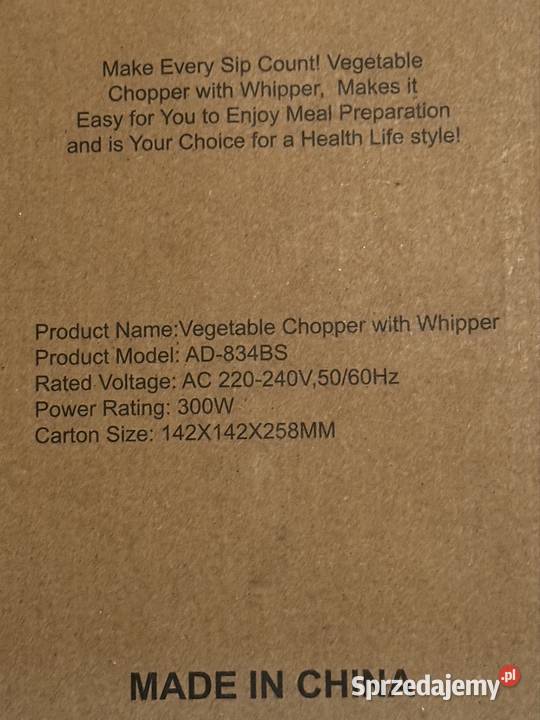 Sprzedam Siekacz do warzyw Opole