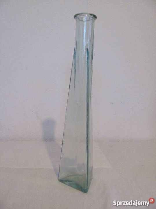 Flakony szklane mix kolorów 3 sztuki Zamość sprzedam