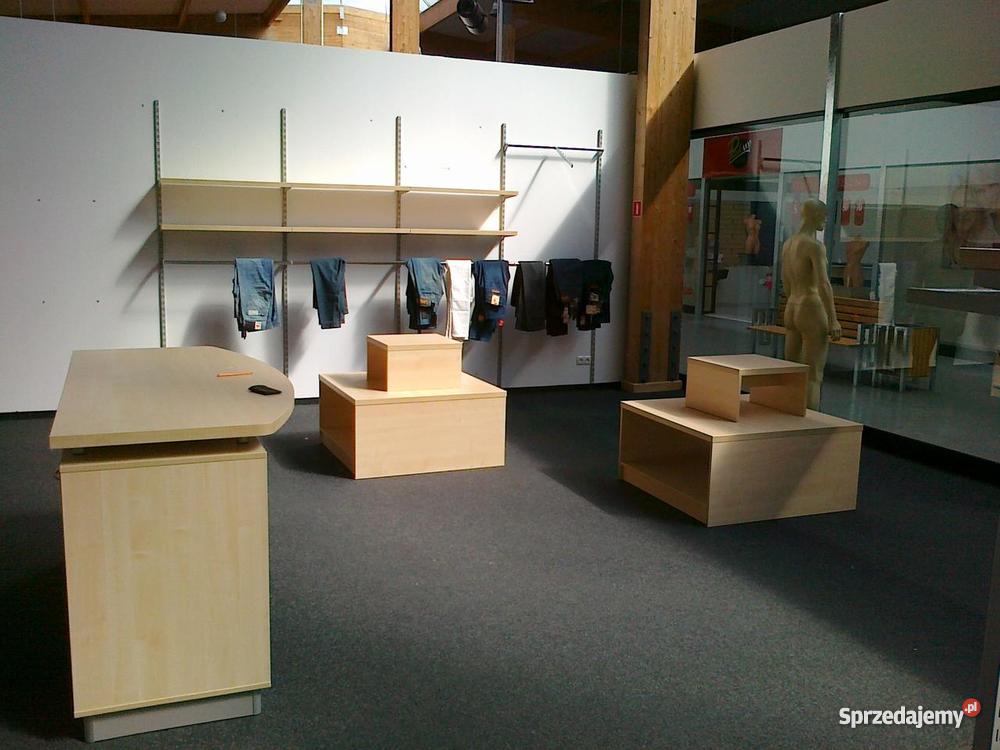 MEBLE Z LIKWIDACJI SKLEPU ODZIEŻOWEGO Szczecin sprzedam