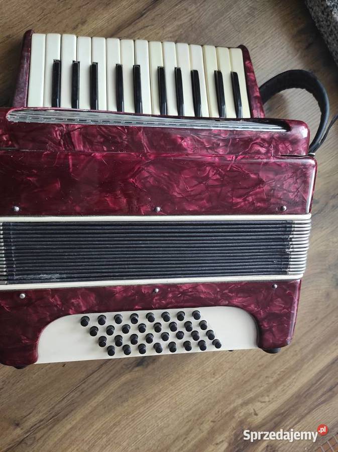 Akordeon Echo 32b stan do lekkich poprawek Instrumenty klawiszowe i MIDI podlaskie sprzedam