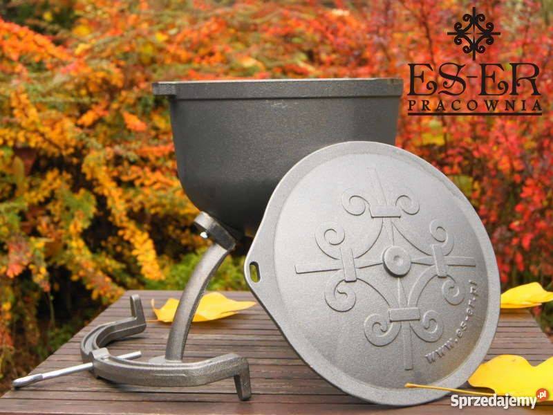 Kociołek żeliwny MYŚLIWSKI ESER 7l pieczonki Częstochowa