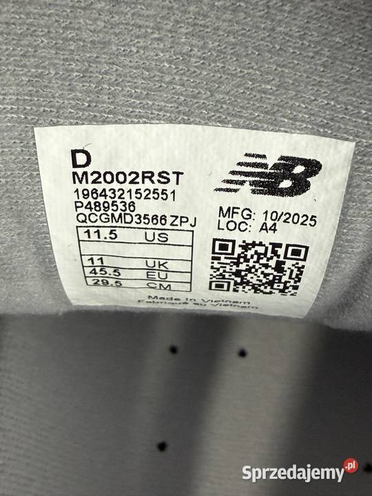 ButySneakersy Balance M2002RST Sportowe