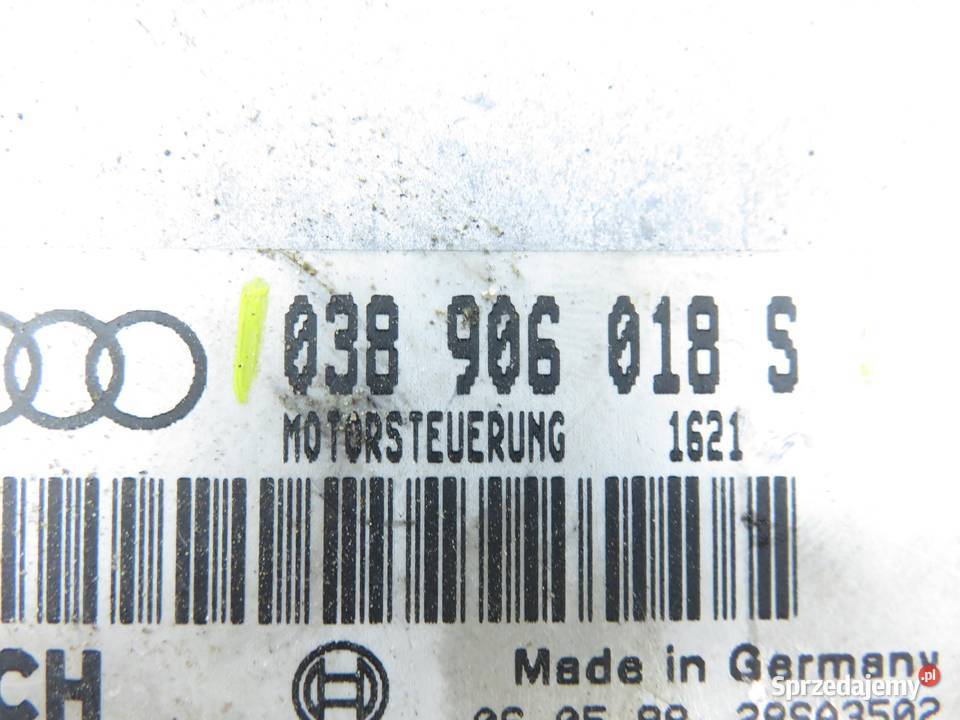 STEROWNIK AUDI A4 8D2 B5 19 TDI 038906018S Komputery małopolskie