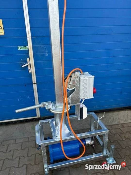 Mieszadło do gnojowicy podrusztowe wózek dolnośląskie Proszówka