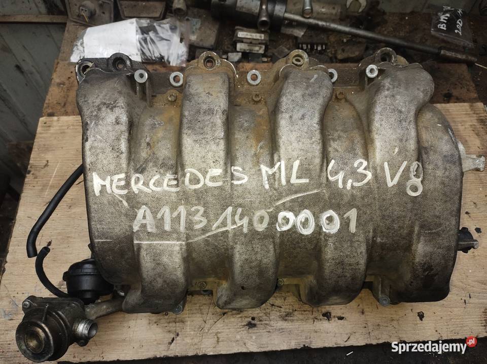 MERCEDE ML 43 kolektor ssący A1131400001