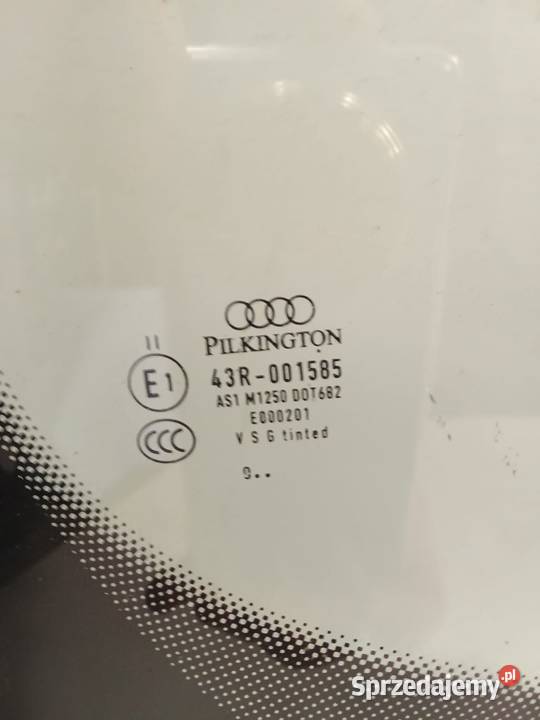 Szyba Przód Audi Q7 06 Oryginał Kamera Sensor Bralin