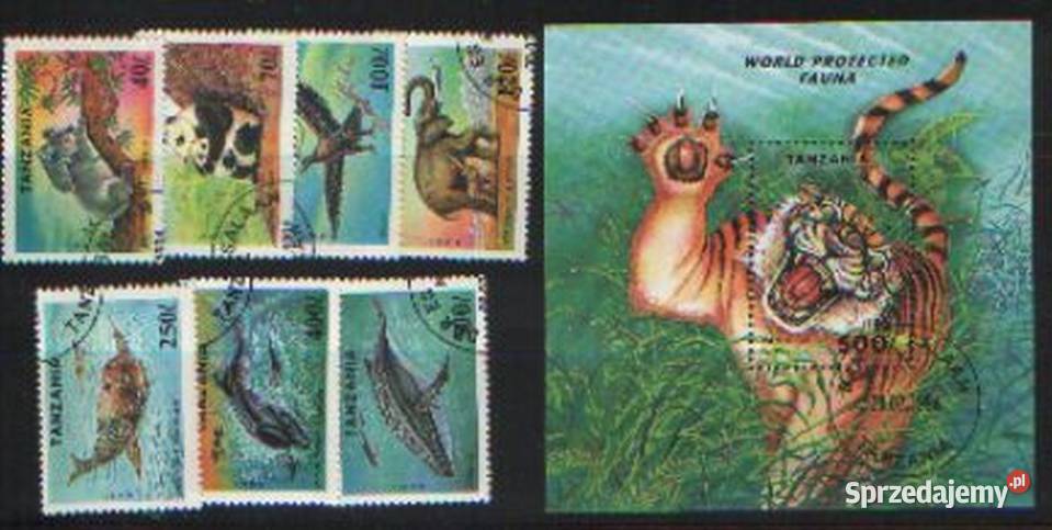 Zn 2 Serie Tanzania Mi wykaz w opisie kas 1994