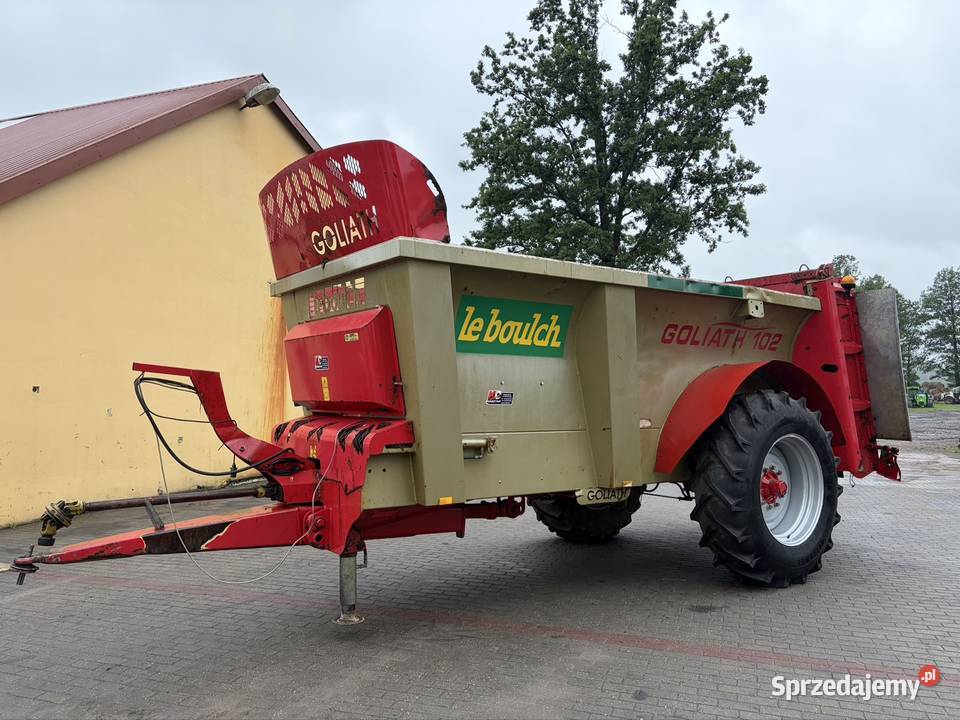 Rozrzutnik obornika Le Boulch Goliath 102 Myszyniec