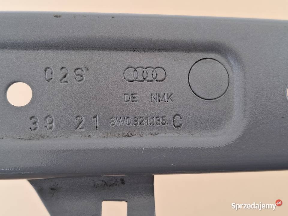 AUDI A4 B9 UCHWYT WSPORNIK MOCOWANIE BŁOTNIKA