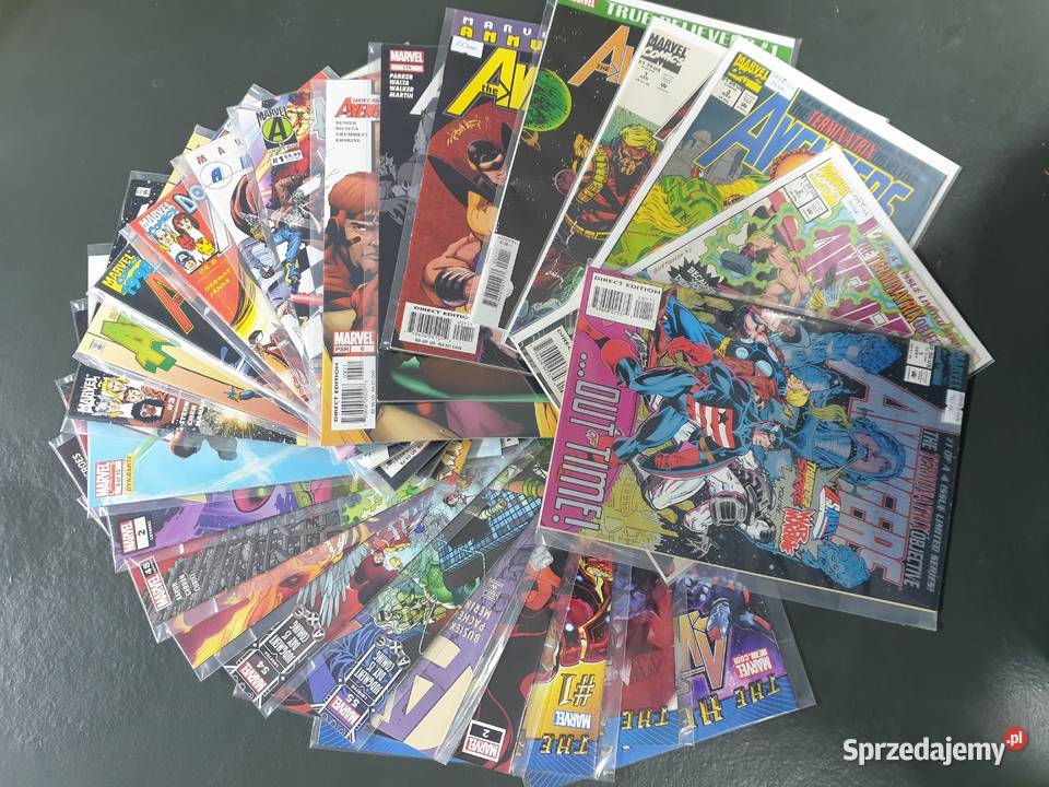 The Avengers zestaw 25 oryginalnych komiksów Gdynia