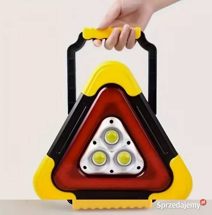 Trójkąt awaryjny LED niezbędny do samochodu Warszawa