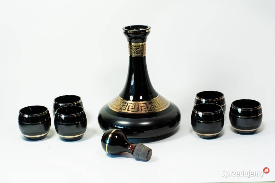 Piękny duży zestaw do napoi znanej firmy mazowieckie Warszawa