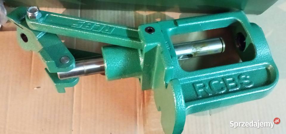 Prasa do elaboracji RCBS Rock Chucker Supreme Sporty strzeleckie i myślistwo podkarpackie Rzeszów sprzedam