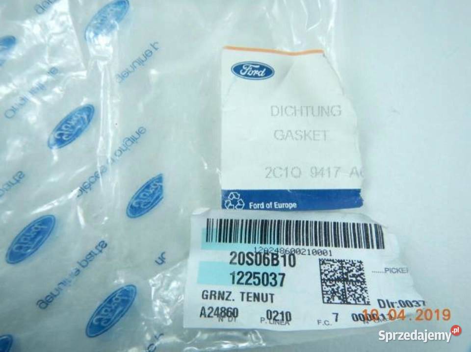 USZCZELKA POMPY WTRYSKOWEJ FORD FIESTA MK4 18 D