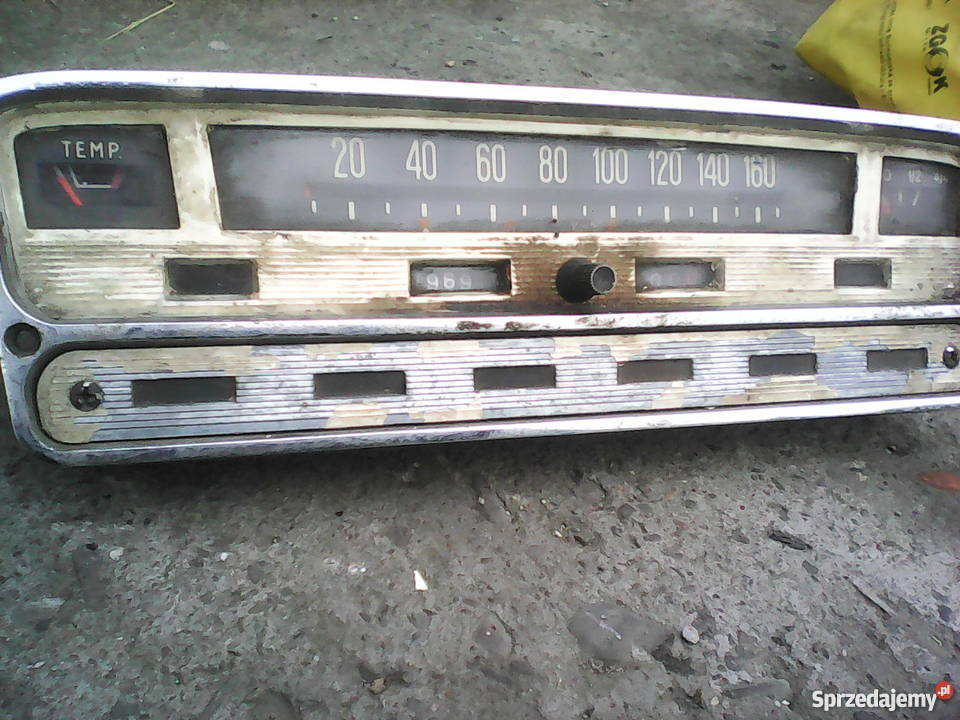 Licznik Fiat 125P Kanciak Kant Milafiori Chrom Wadowice