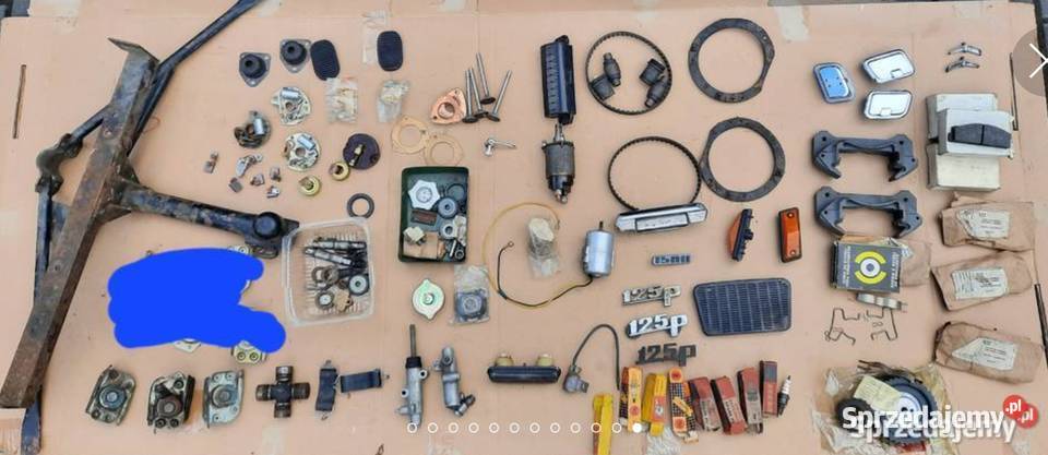 Reflektor lampa Fiat 126p Plewiska