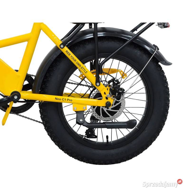 Rower elektryczny OVIVO NEO C1 PRO żółty Bafang Tarnów sprzedam