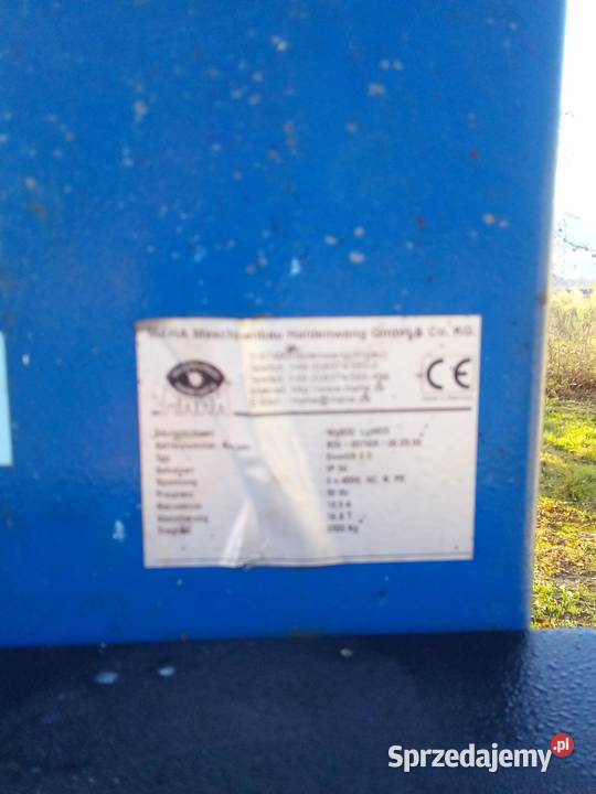 Podnośnik dwukolumnowy maha 35t