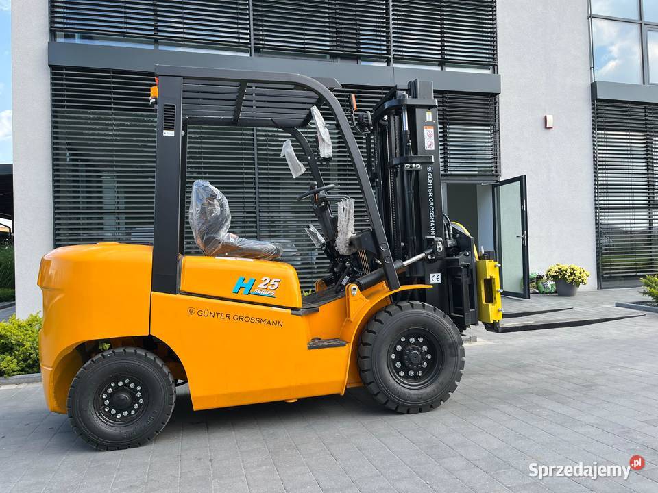 Wózek widłowy 25T rotator triplex Gunter pomorskie Gdańsk