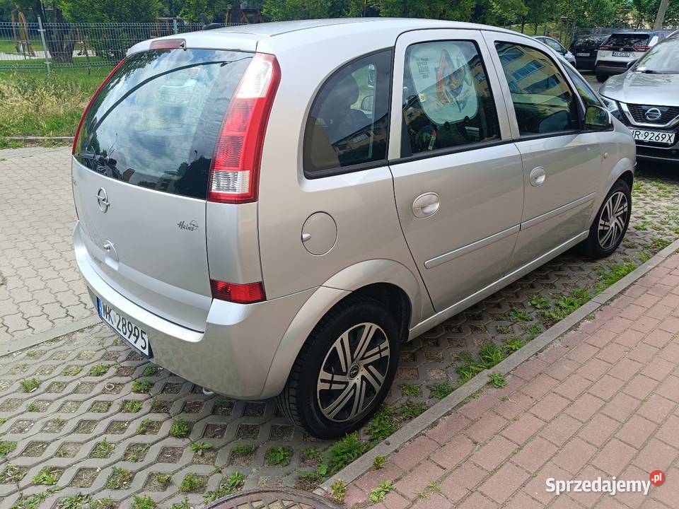Opel Meriva tani ekonomiczny minivan bez rdzy Rok produkcji 2005 Warszawa
