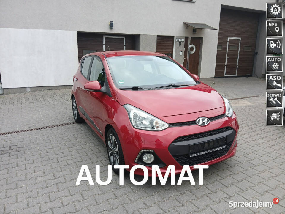 Hyundai i10 13i AUTOMAT półskóry alufelgi navi 1248cm3 i10