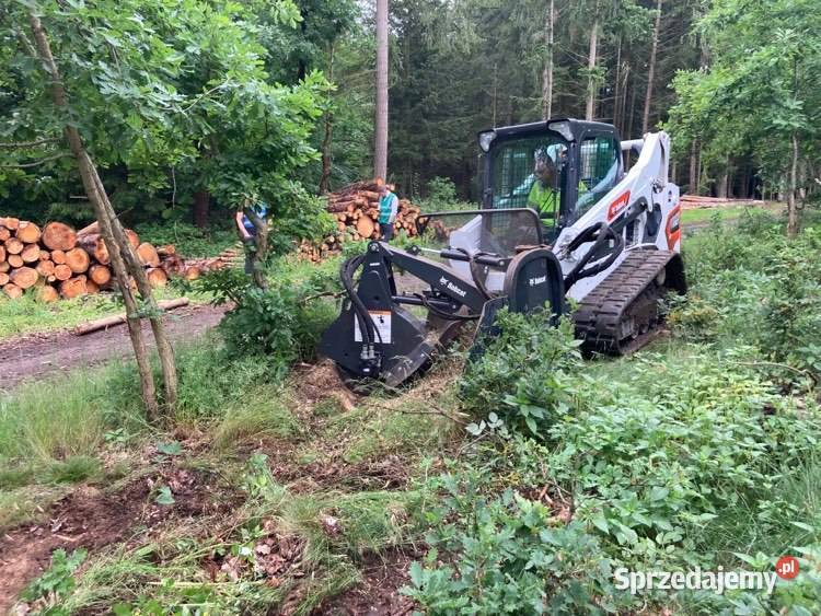 Mulczowanie nieużytków wycinka drzew i krzewów