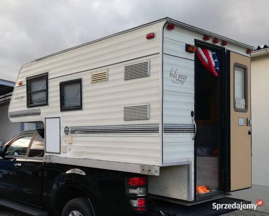 Przyczepa kabina mieszkalna amerykański kamper Kempingowe Nowa Sól