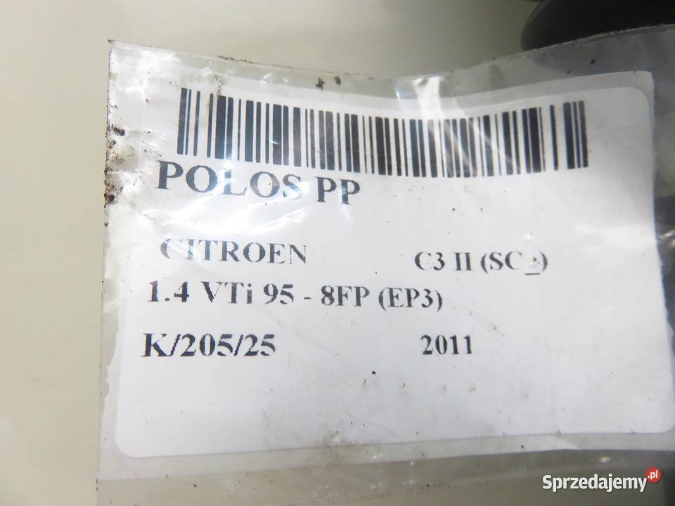 PÓŁOŚ PRAWA PRZEDNIA CITROEN C3 II 14 VTi małopolskie