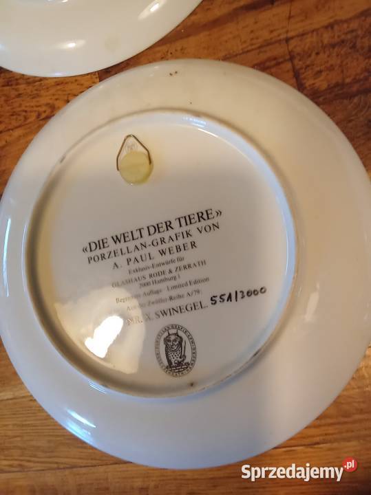 Kolekcjonerskie talerze zachodniopomorskie Prusim