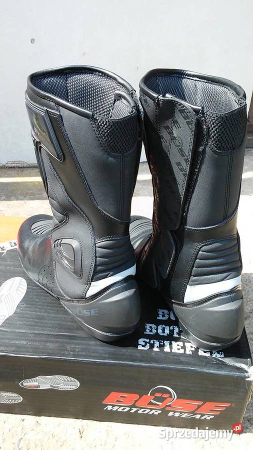 Buty motocyklowe Buse Toursport 43 czarne Części Skarżysko-Kamienna sprzedam