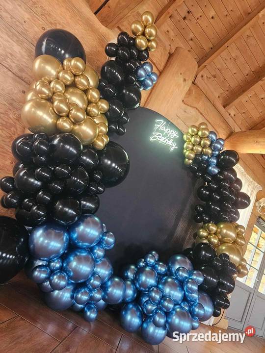 Ścianka balonowa dekoracja imprezy ścianka do Kalisz