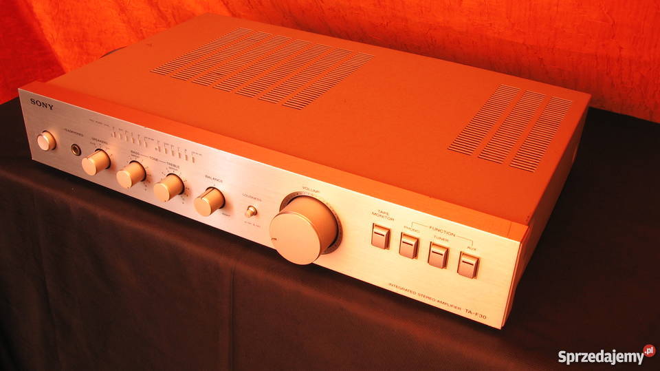 SONY taf30 WZMACNIACZ Vintage do Dużej Wieży Wzmacniacze i pokrewne Świebodzice sprzedam