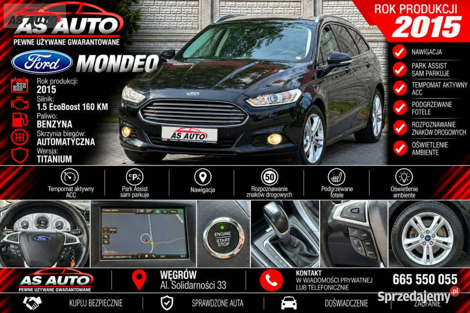 Ford Mondeo 15T 160 Mondeo mazowieckie