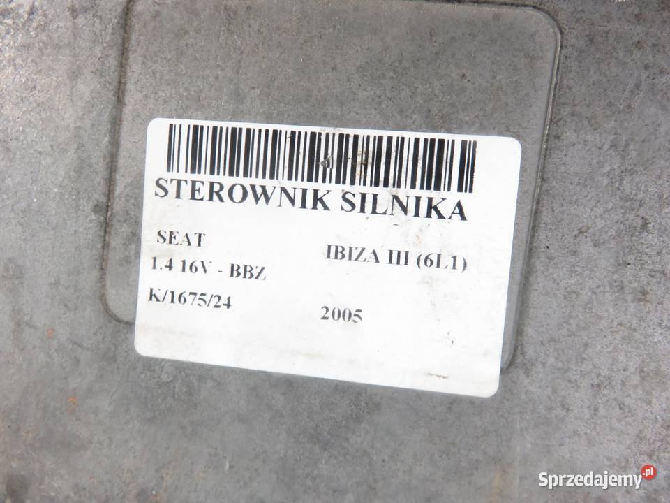 STEROWNIK SEAT IBIZA III 14 16V 036906034GM