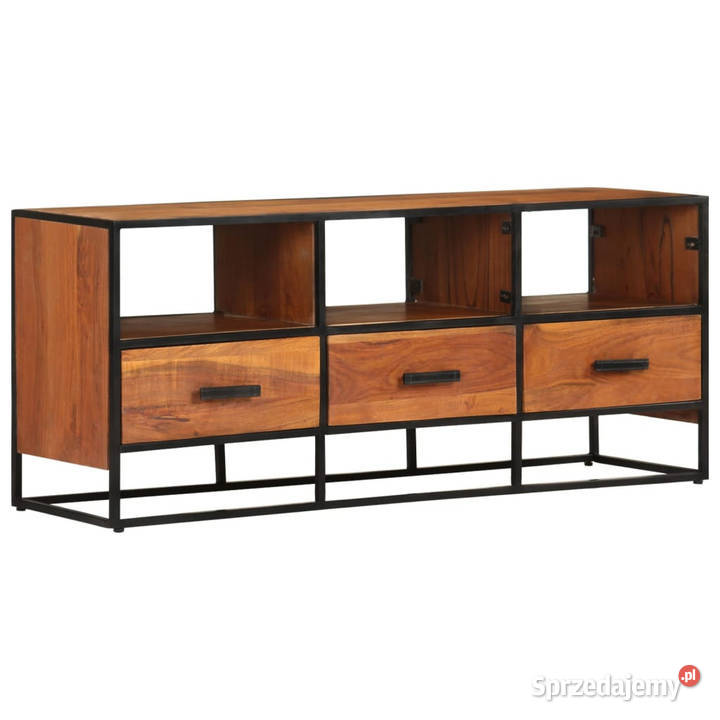 Szafka pod telewizor 110x30x45 lite drewno mazowieckie