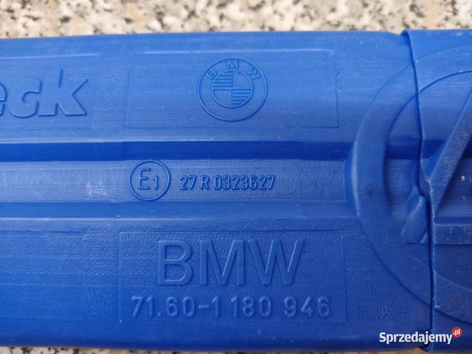 Trójkąt ostrzegawczy z pojemnikiem BMW Głuchołazy sprzedam
